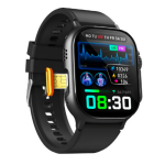 F500 4G Independent Call Medical-Grade Smart Watch, Professional ECG Heart Health Tracker, Full Biometric Wellness Monitor with Optional 7th-Generation Blood Glucose Estimation