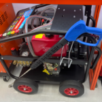 3900PSI Gasoline Powered High Pressure Washer, Pressure Adjustable, Wheeled Mobile Heavy-Duty Power Cleaner, Industrial Pressure Washing Machine for Vehicle, Construction & Farm Cleaning, Solar panel cleaning, etc.