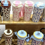 Double-Wall Stainless Steel Tumbler with Dual Drink Lid & Carry Strap